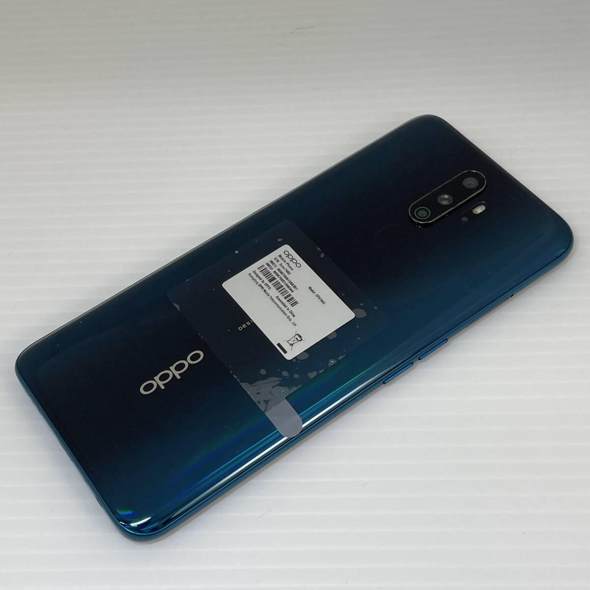 2603M4220 OPPO オッポ　A5 2020 CPH1943 64GB IMEI 楽天モバイル：〇判定 SIMフリー 通電確認済
