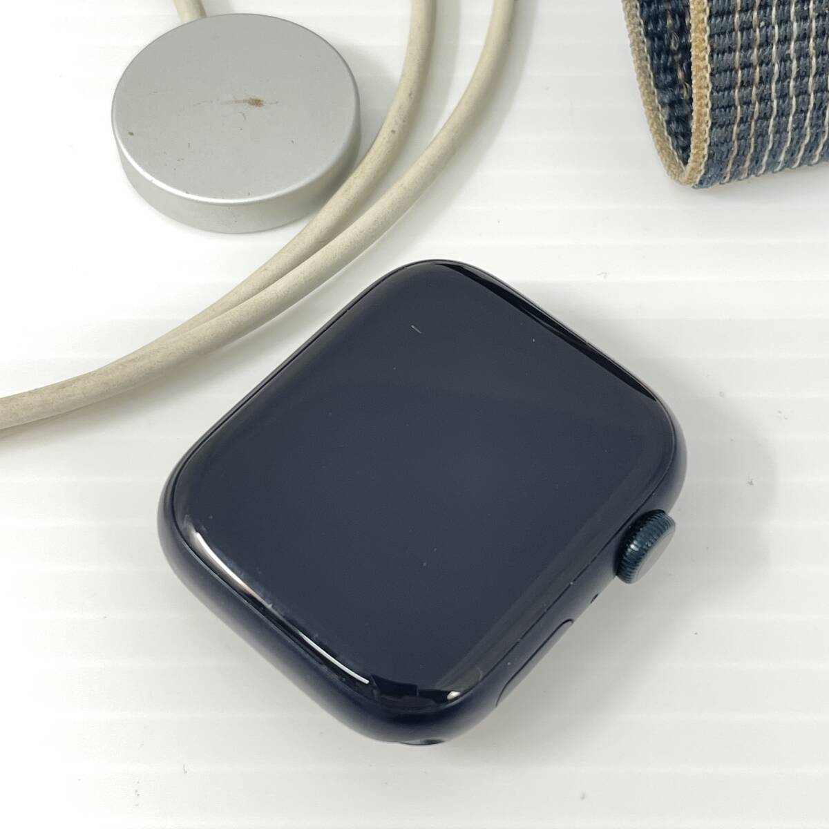 2603M4313 Apple アップル AppleWatch series 8 45mm GPSモデル MNP83J/A 32GB 通電確認済