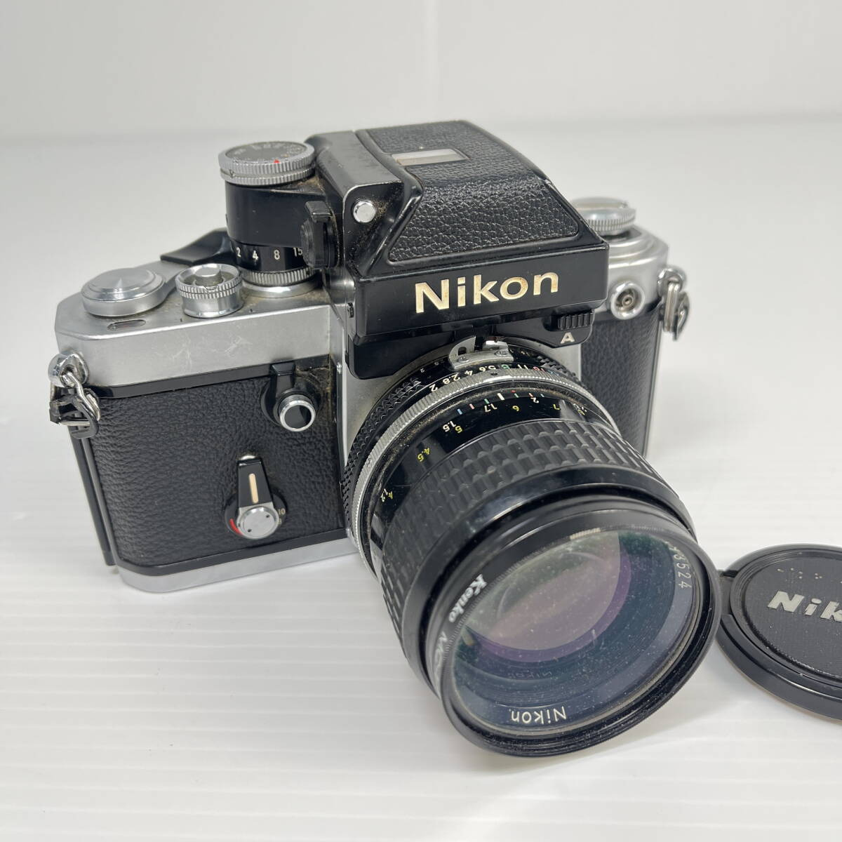 2603M3505 Nikon ニコン フィルムカメラ F2 フォトミック Aファインダー/レンズ NIKKOR 85mm 1：2 現状品