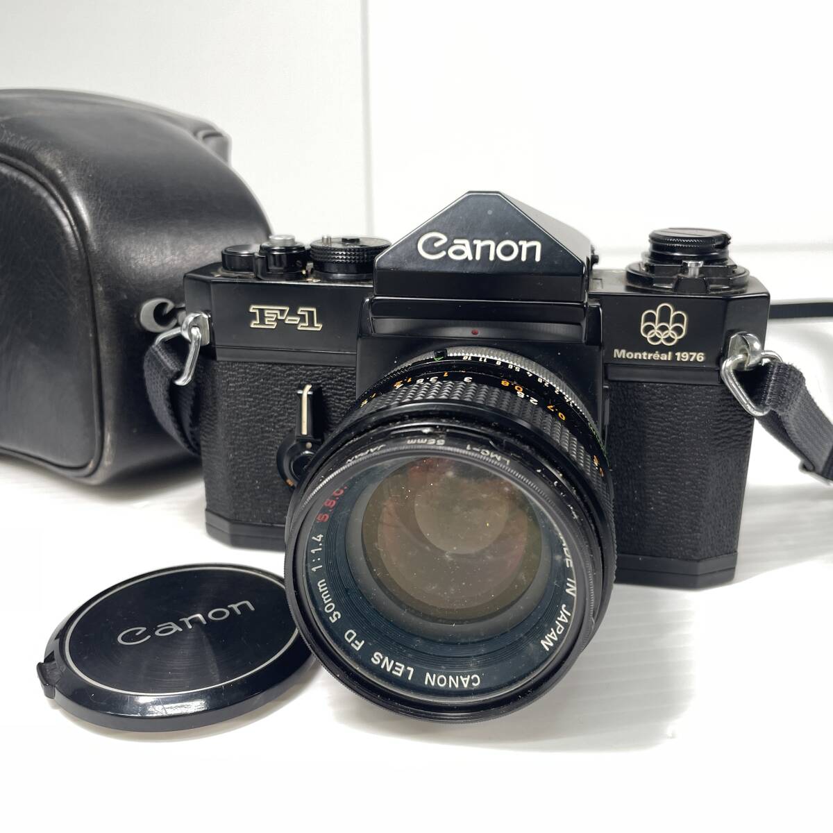 2603M3915 Canon キヤノン F-1 1976 モントリオールオリンピック記念モデル/レンズ CANON LENS FD 50mm 1：1.4 S.S.C.
