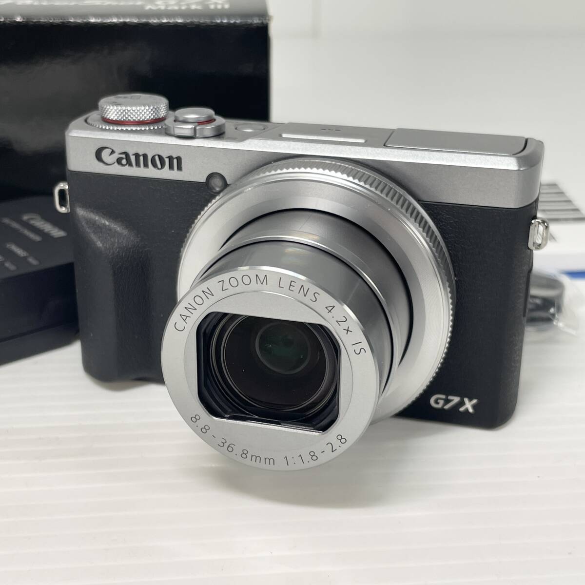 2603M4408 Canon キヤノン コンパクトデジタルカメラ PowerShot G7X Mark Ⅲ 通電確認済 箱付