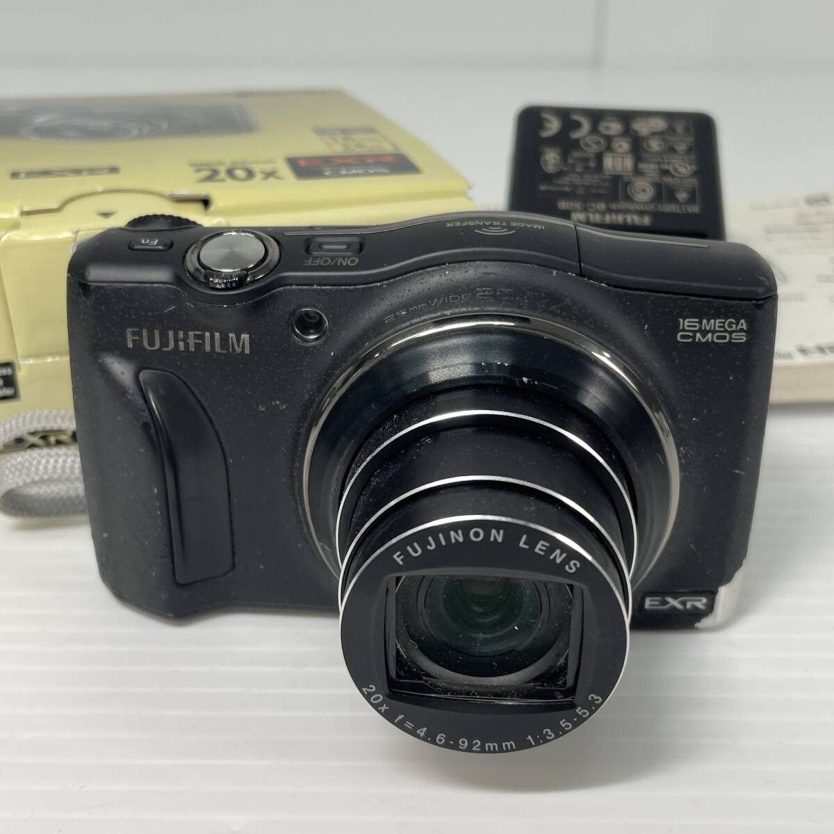 2603M4410 FUJIFILM 富士フィルム コンパクトデジタルカメラ FINEPIX F800EXR 通電確認済 箱付