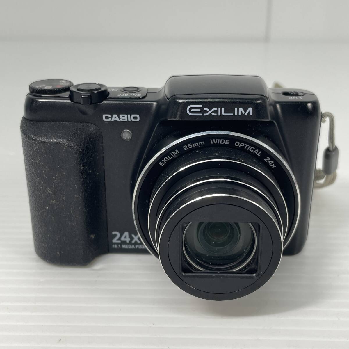 2603M4414 CASIO カシオ コンパクトデジタルカメラ EXILIM EX-H50 ブラック 通電確認済