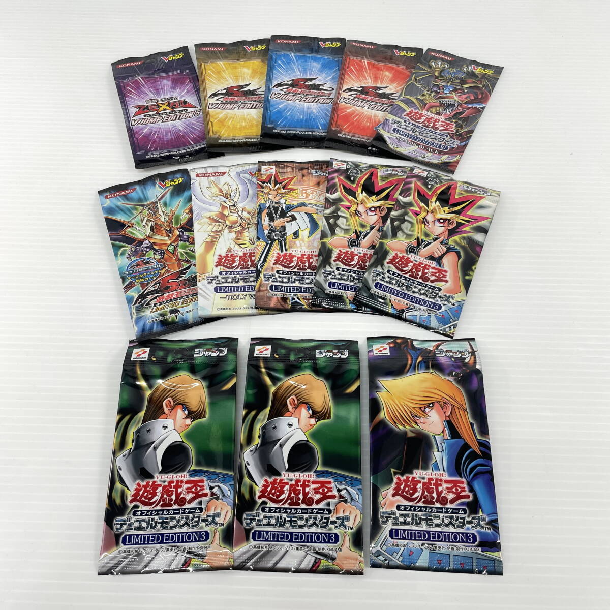 2603M4007 遊戯王 未開封パック まとめ トレカ pac LIMITED EDITION 未開封