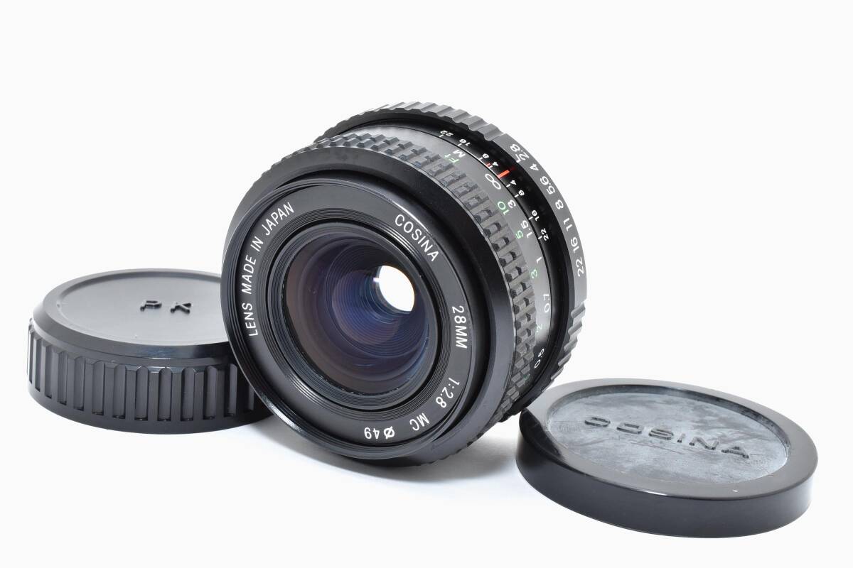 【良品】COSINA 28mm F2.8 MC ペンタックス用 コシナ #3498