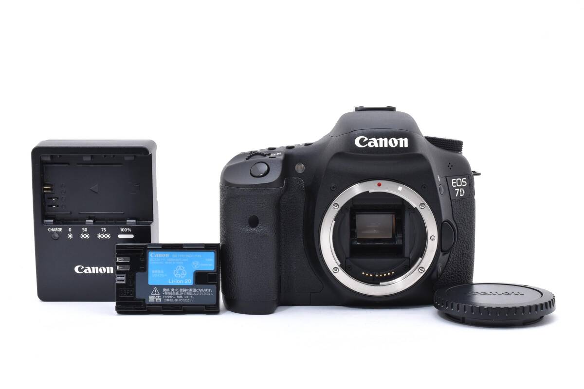 Canon EOS 7D ボディ ショット数 6,909回 デジタルカメラ キャノン #3506