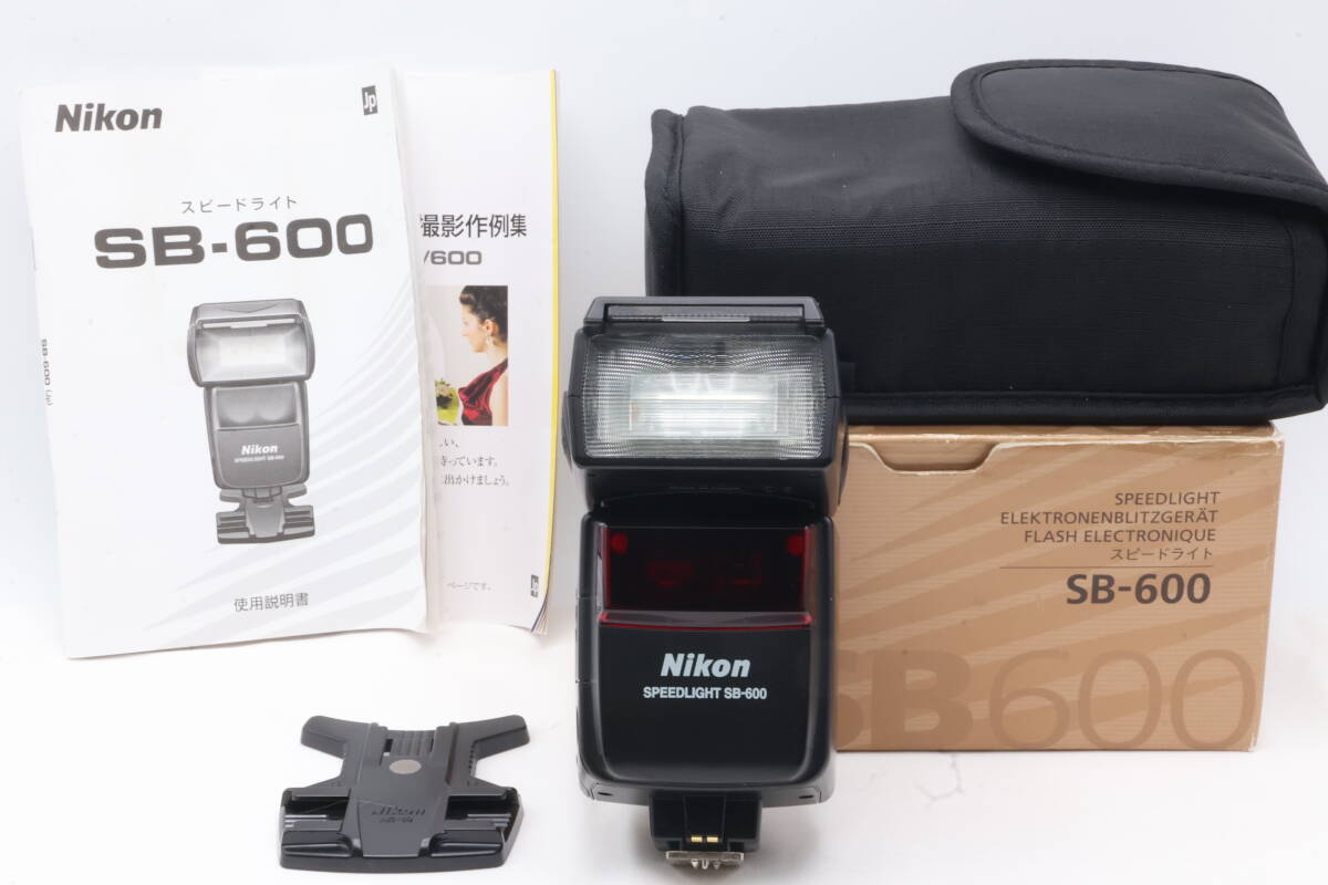 「みんカメ」M123 Nikon ニコン スピードライト SB-600 フラッシュ ストロボ 現状品 動作確認済み