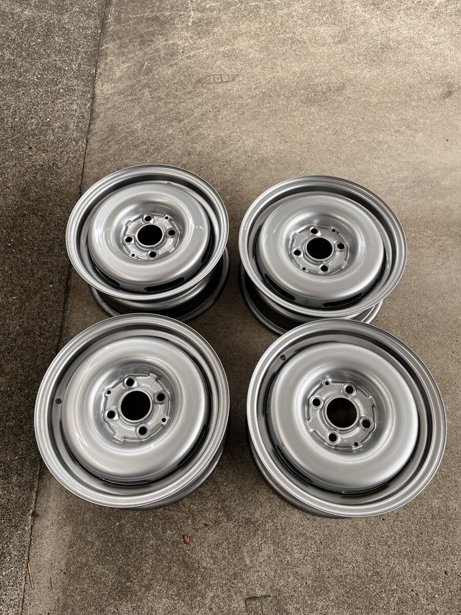 ゴルフⅡ ゴルフ2純正 スチールホイール　鉄ホイール　リペア品　13インチ　美品