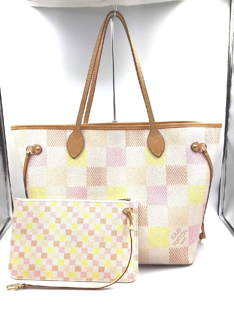 ★☆LOUIS　VUITTON　ルイヴィトン　ダミエ　リシャス　ネヴァーフルMM　N40668　保存袋　箱　レシート　ICチップ