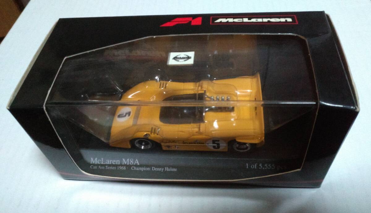 【1/43ミニカー】MINICHAMPS/　マクラーレン　Ｍ8Ａ＜デニー・ハルム＞1968