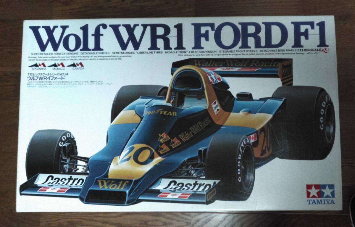 【1/12プラモデル】タミヤ/　ウルフ　ＷＲ-1　フォード　Ｆ1