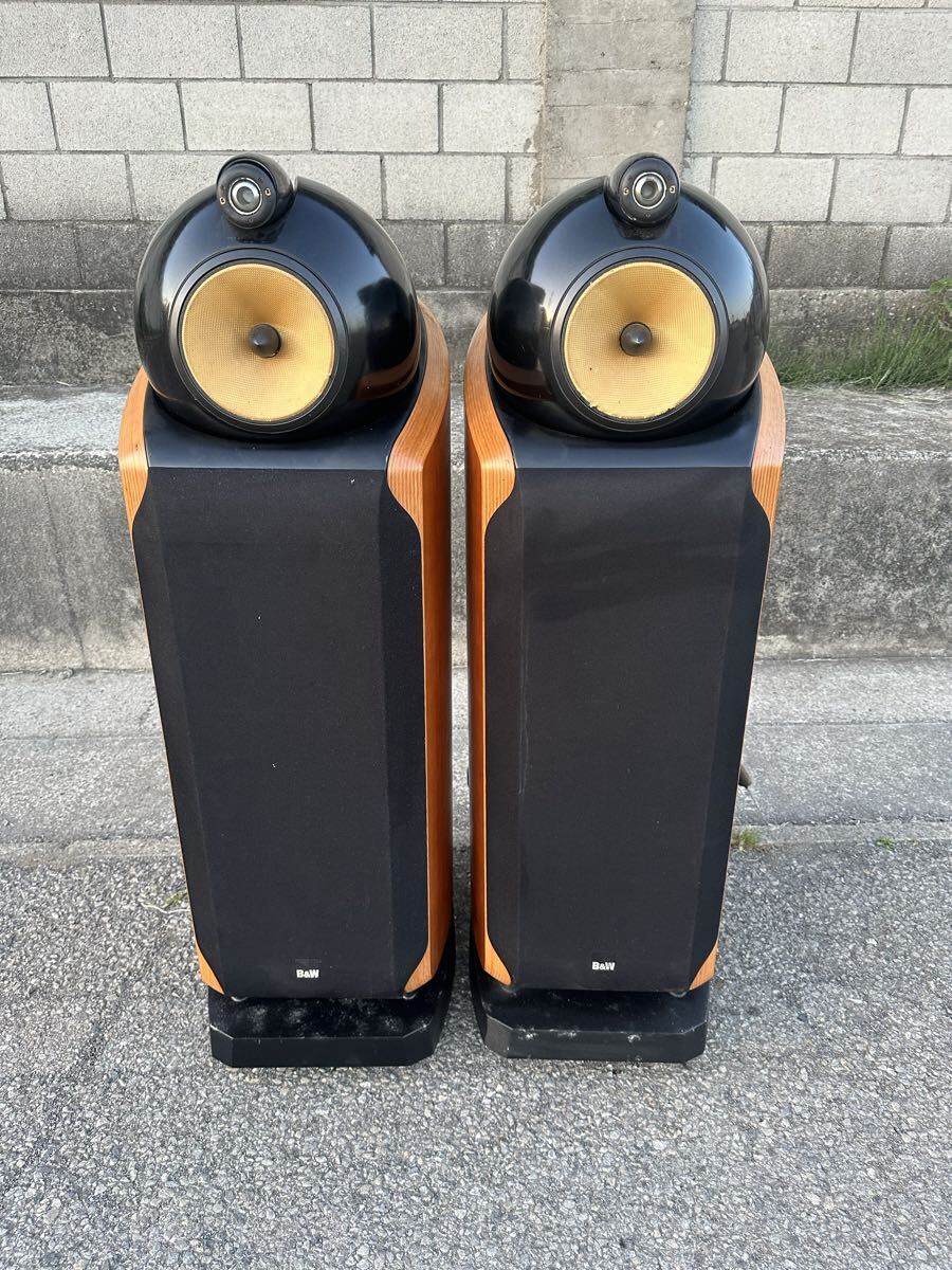 B&W Bowers & Wilkins 802D スピーカーペア (0012760、0012759) (発送可能) この状態では極めて稀である