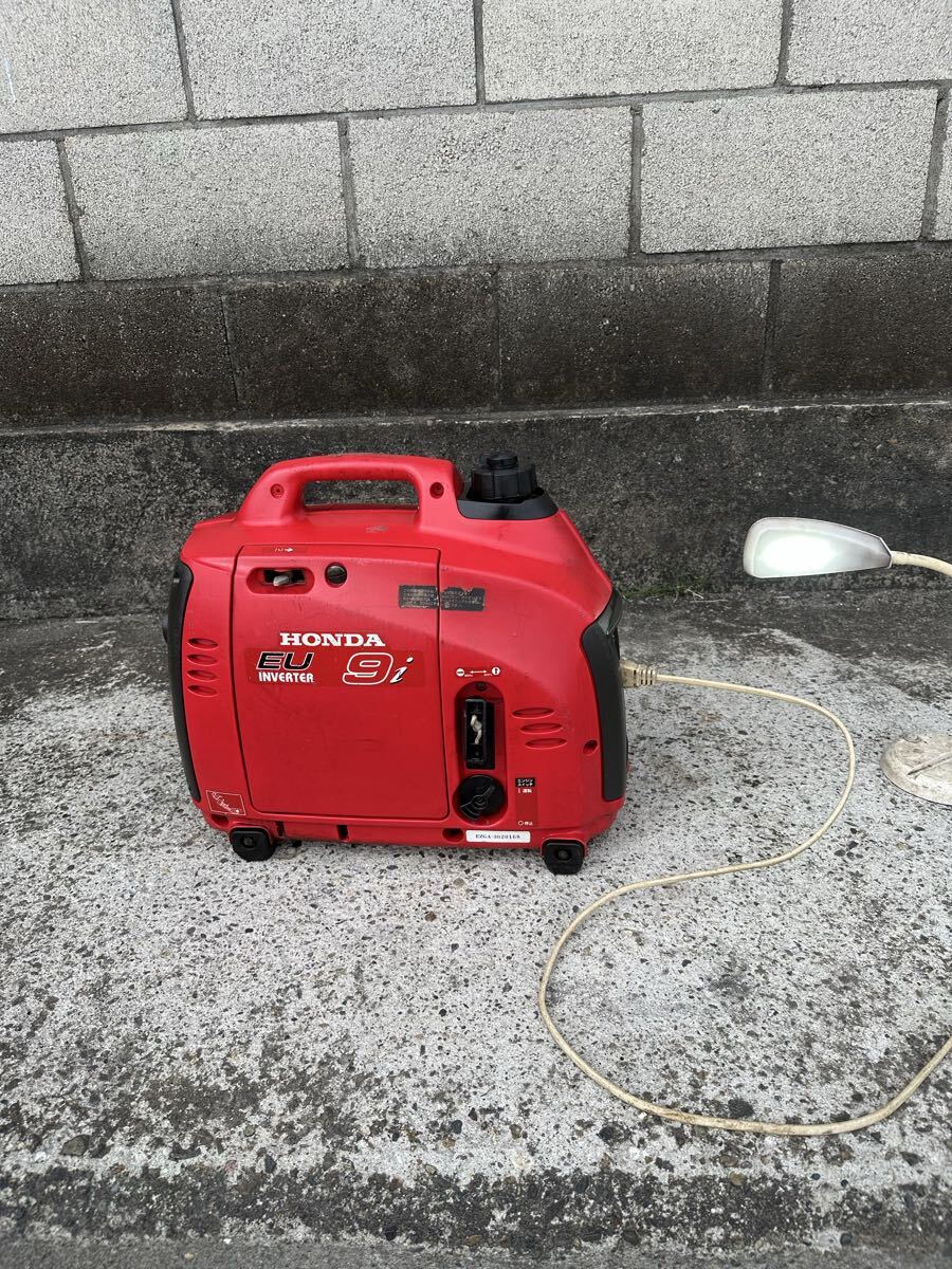 （動作確認済み）インバーター発電機 HONDA EU9i エンジンOK！