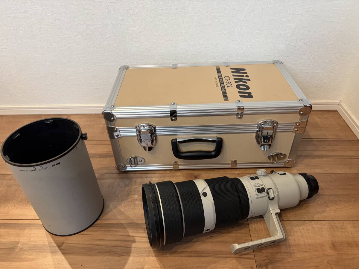 ★極美品級 Nikon AF-S NIKKOR 500mm f4 D IF-ED II 光学極上 チリほぼなし ケース付