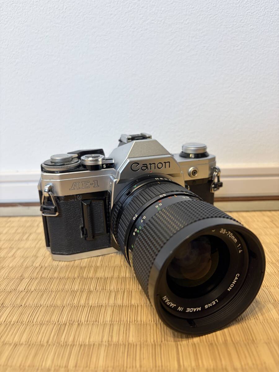 Canon AE-1 + FD 35-70mm レンズセット フィルム一眼レフ ジャンク