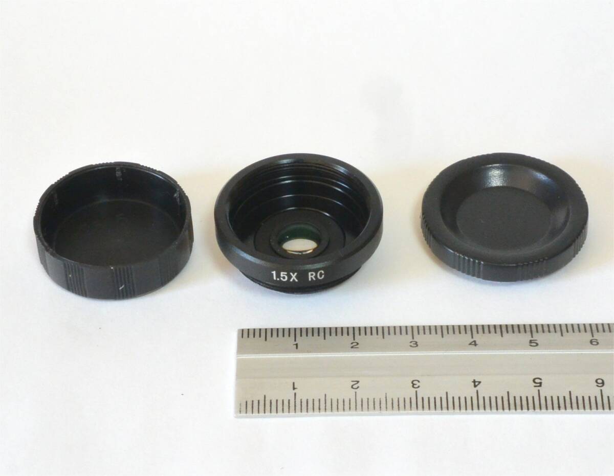 ★ VSテクノロジー　SV-1.5X　リアコンバーターレンズ　1.5X RC（1.5倍)　TV EXTENDER エクステンダー Cマウント 動作確認 （送料180円～）