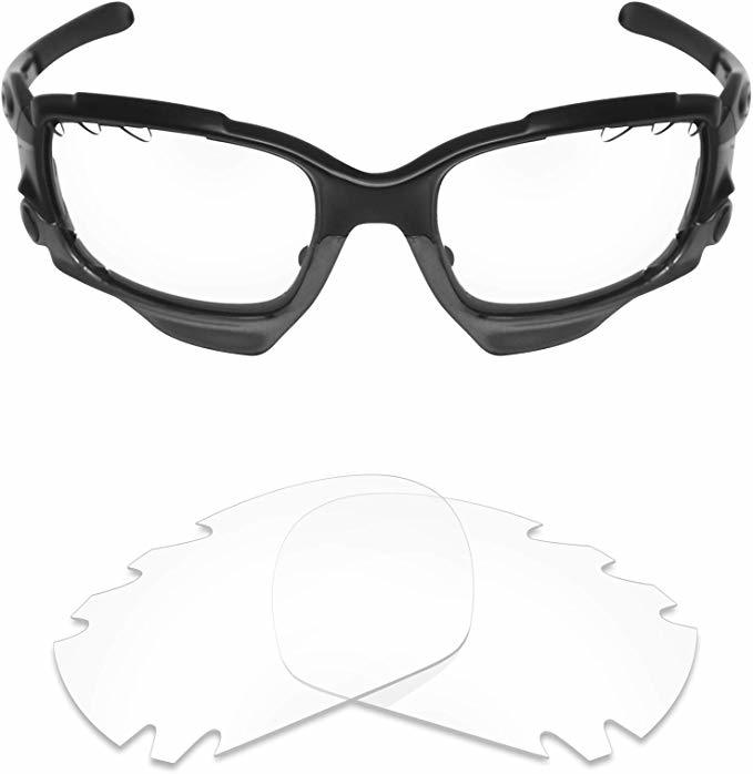 処分価格！★ Oakley Racing Jacket Jawbone Vented レーシングジャケット ジョーボーン カスタムレンズ HD Clear 　新品 