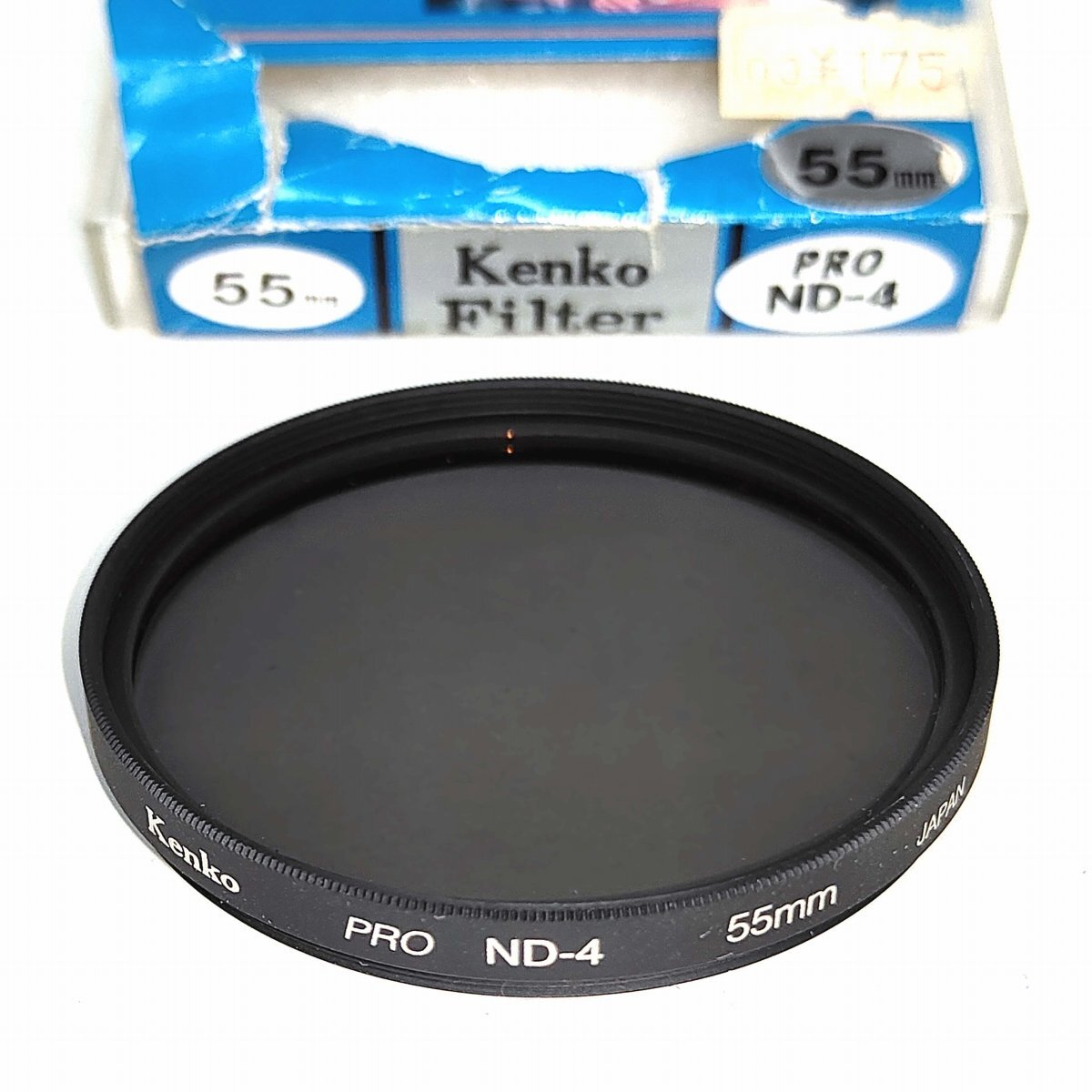 φ55 PRO ND-4 フィルター Kenko★2絞り分を減光【55mm径】ケンコー JAPAN 4961607355619★中古 クリーニング済