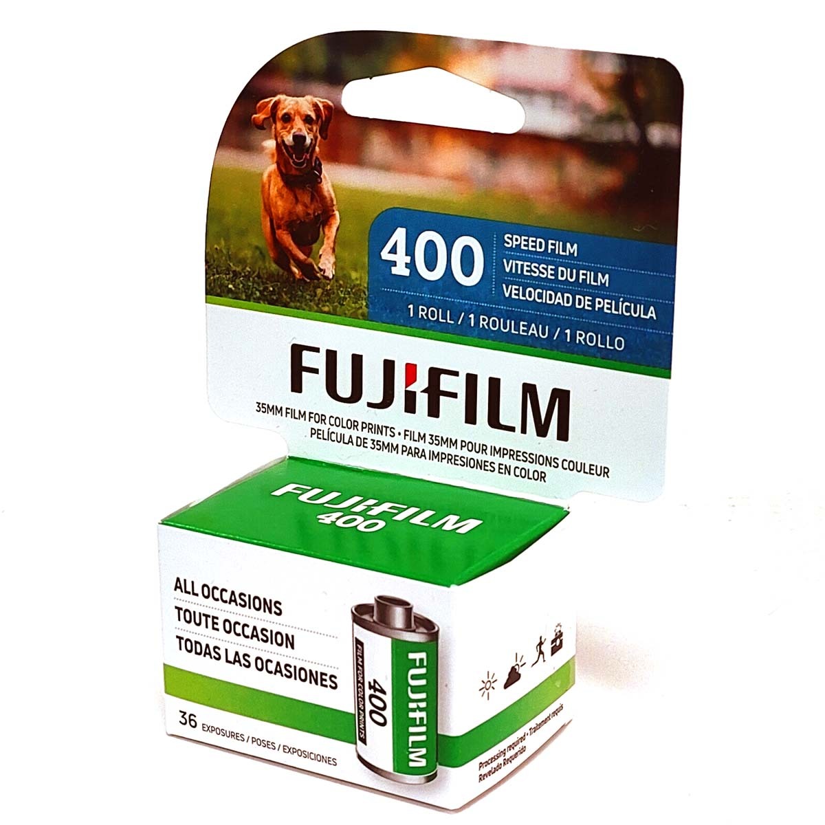 2025-11期限 [送料無料] FUJIFILM 400-36枚【1本】富士フイルム カラーネガフィルム ISO感度400 135/35mm【即決】SPEED FILM 0074101242508