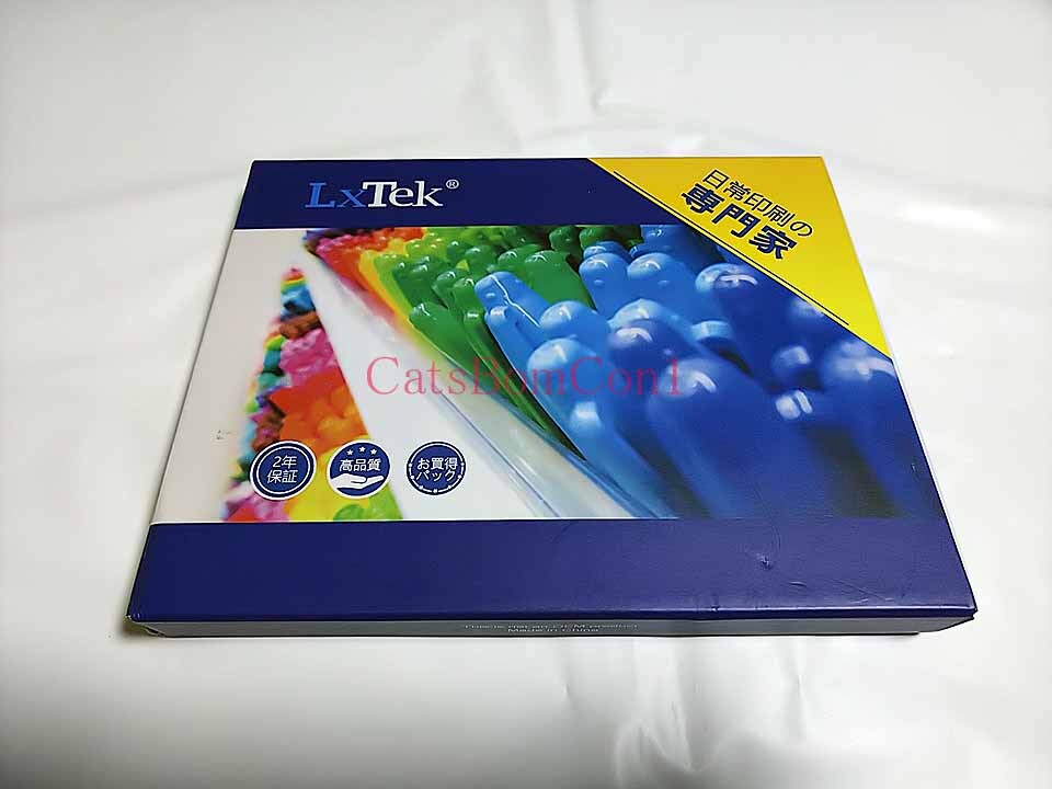 ○ 互換 インク IC6CL80L 6色+BK+BK 計8個 LxTek エプソン用 [未使用]