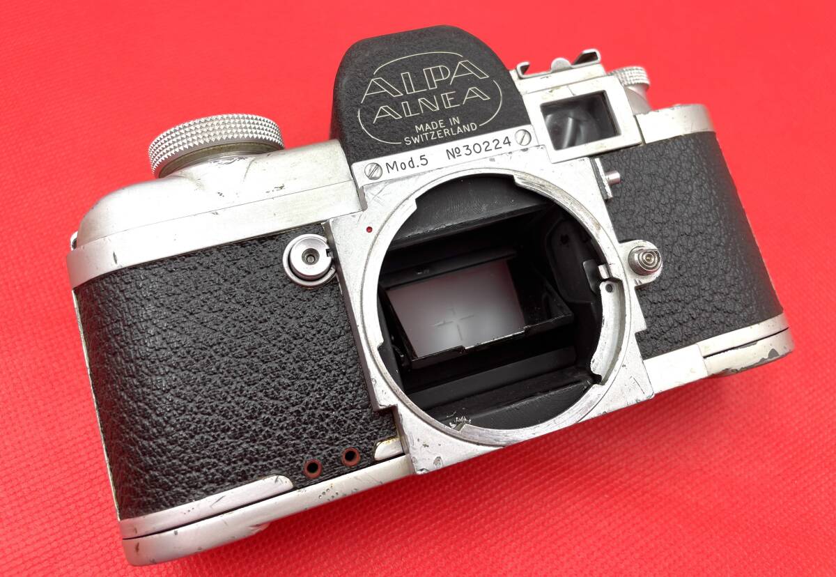 ALPA ALNEA Mod.5 　「　ALPA KERN-SWITAR 50mm F1.8 AR 」取付確認済　　アルパ　アルネア alpa alnea mod 5