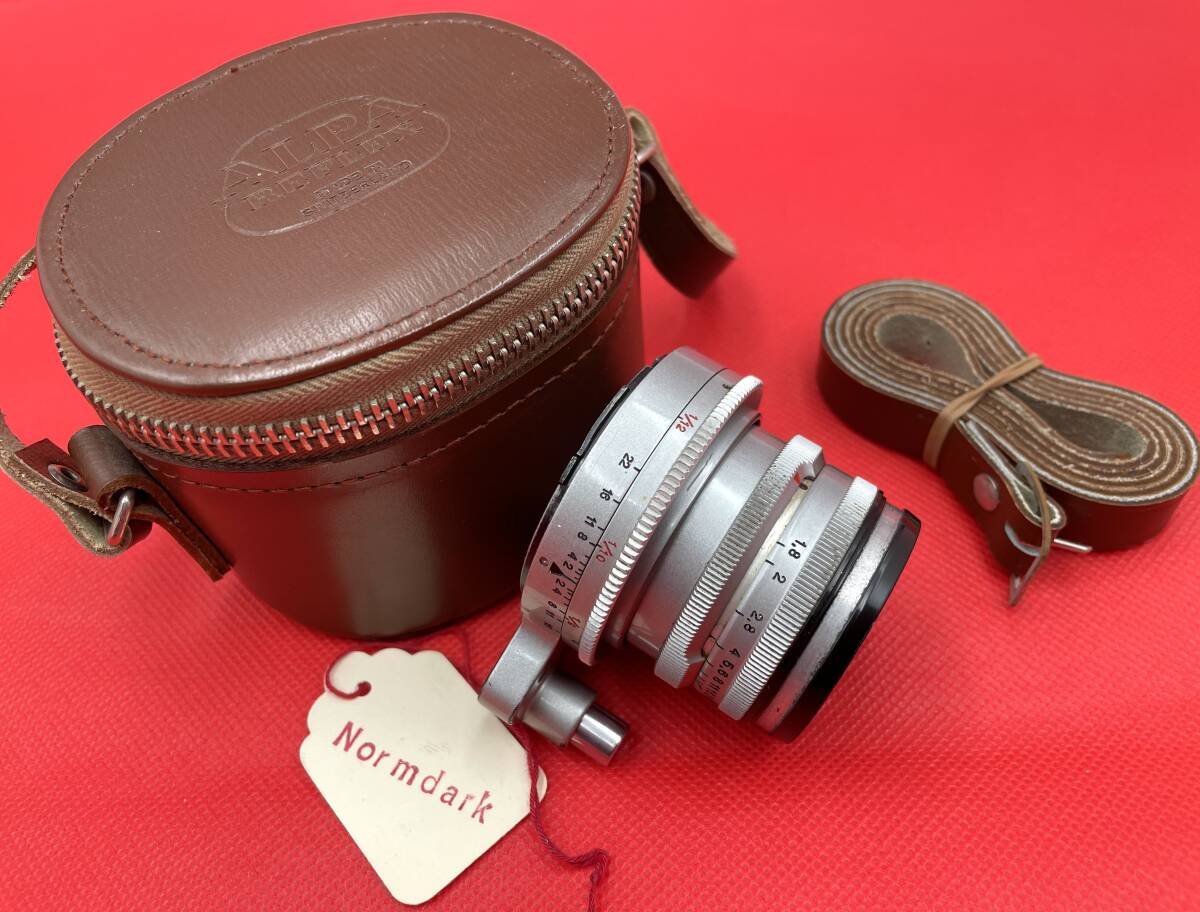 ALPA KERN-SWITAR 50mm F1.8 AR おまけ ケース 付　①　アルパ　 ケルンスイター 50 1.8 alpa　KERN　SWITAR　Mod.5 へ取付確認済　 