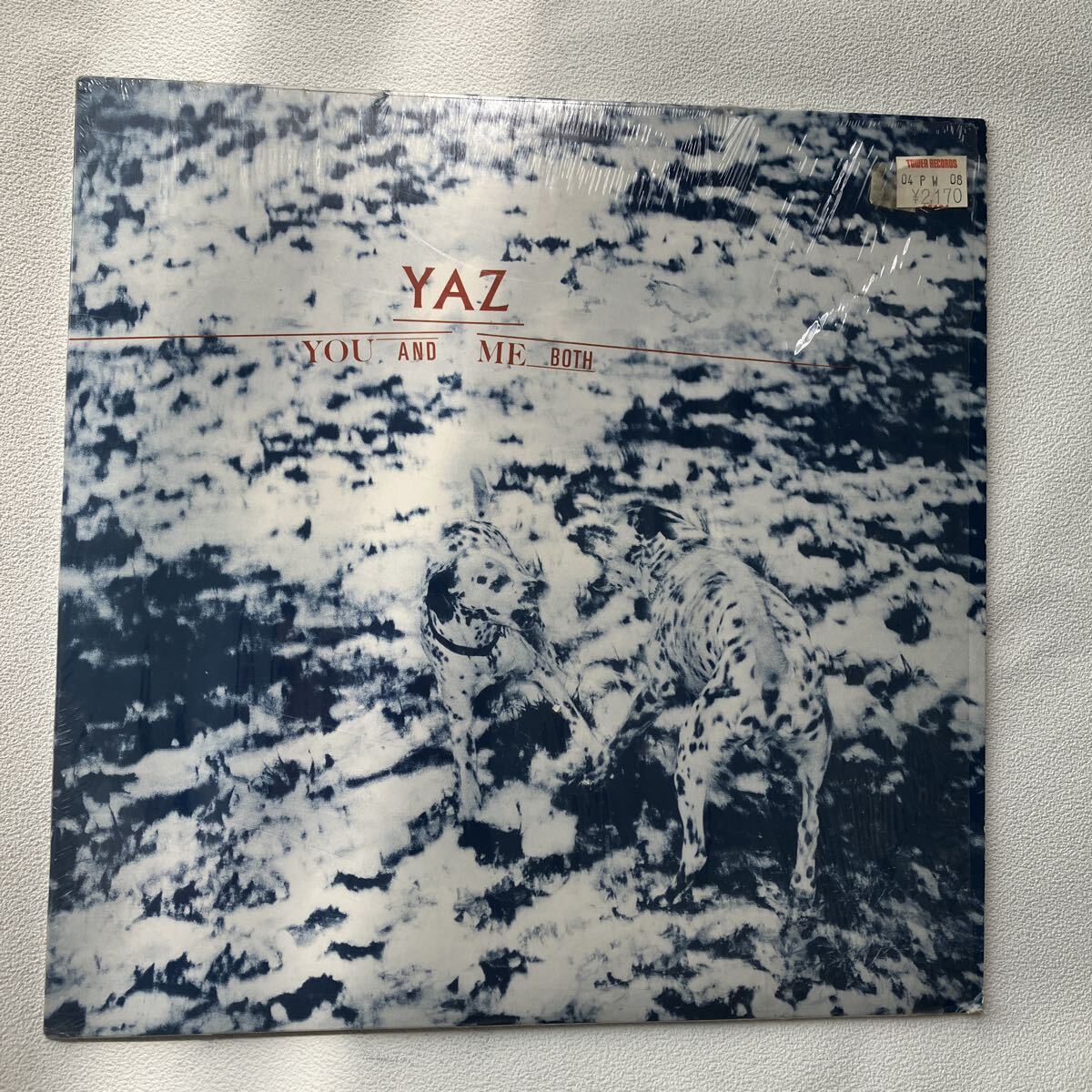 e576-80 LPレコード YAZ YOU And ME BOTH レコード 音楽 ヤズー