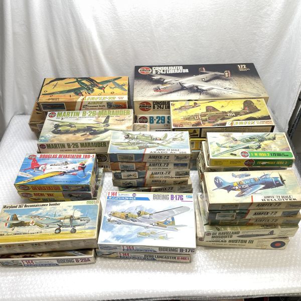 51【ジャンク品】まとめ AIRFIX 他 エアフィックス プラモデル 戦闘機 まとめ