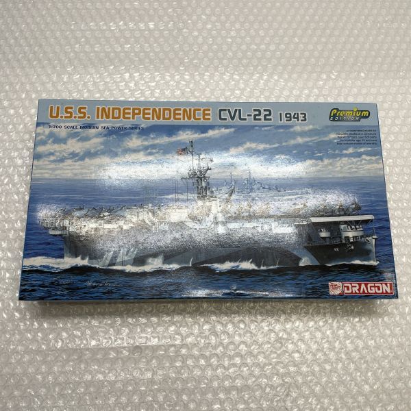 51【未組み立て】DRAGON ドラゴン インディペンデンス プラモデル 戦艦 CVL-22