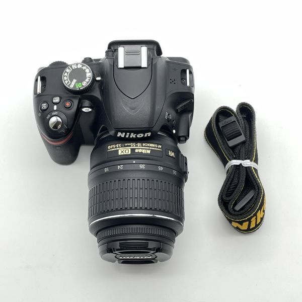 03【ジャンク品】 動作未チェック Nikon D3200 デジタル一眼レフ AF-S DX NIKKOR 18-55mm