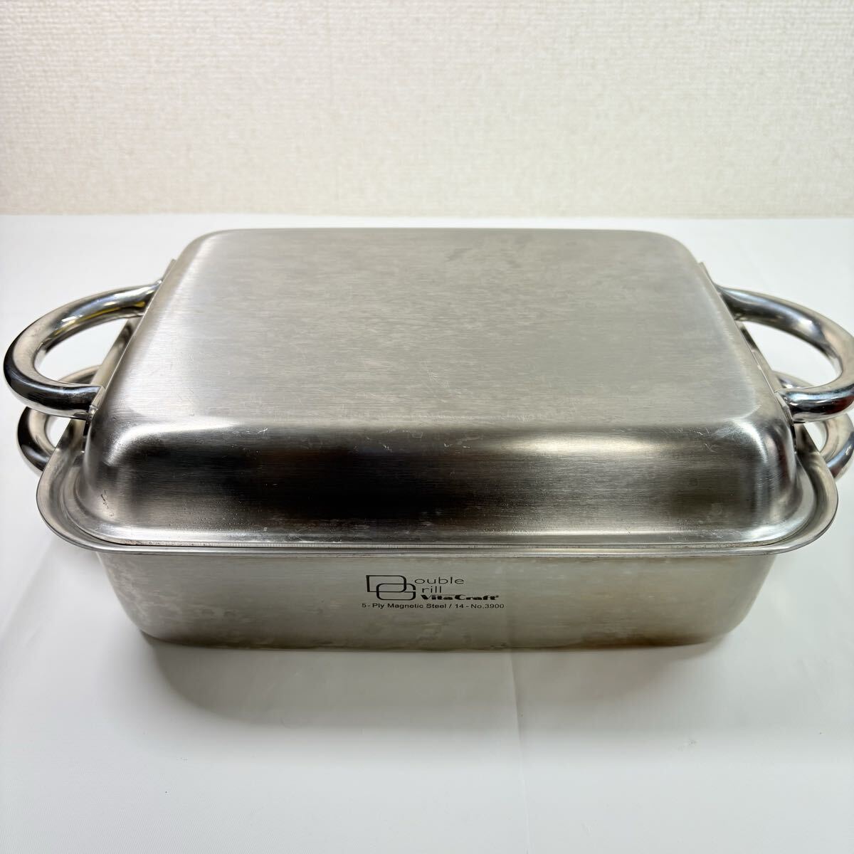 vitacraft ビタクラフト　NO.3900 ダブルグリル IH対応　14k.3.2l 中古　 調理器具　本体のみ