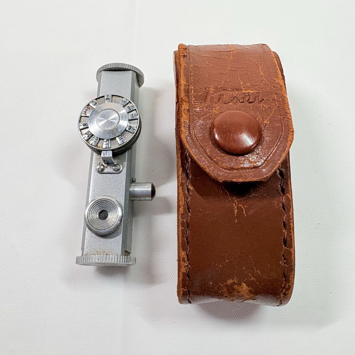 Kisei　キセイ　単独距離計　中古　革ケース　工具