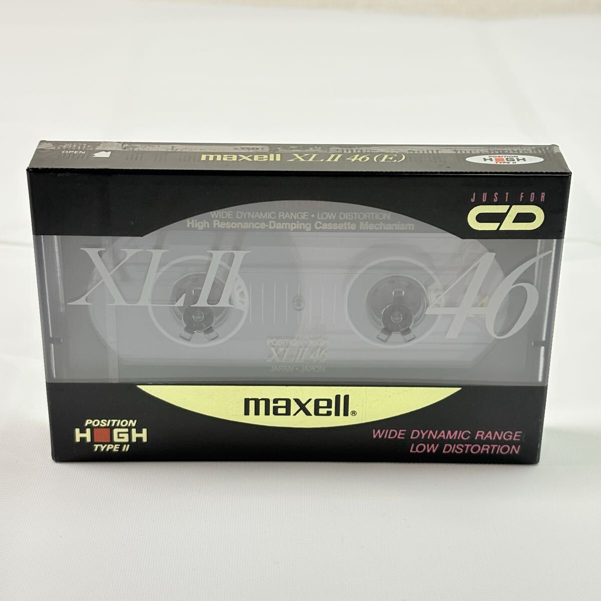 未開封品　maxell カセットテープ　XL Ⅱ 46 記録媒体　レトロ　当時物