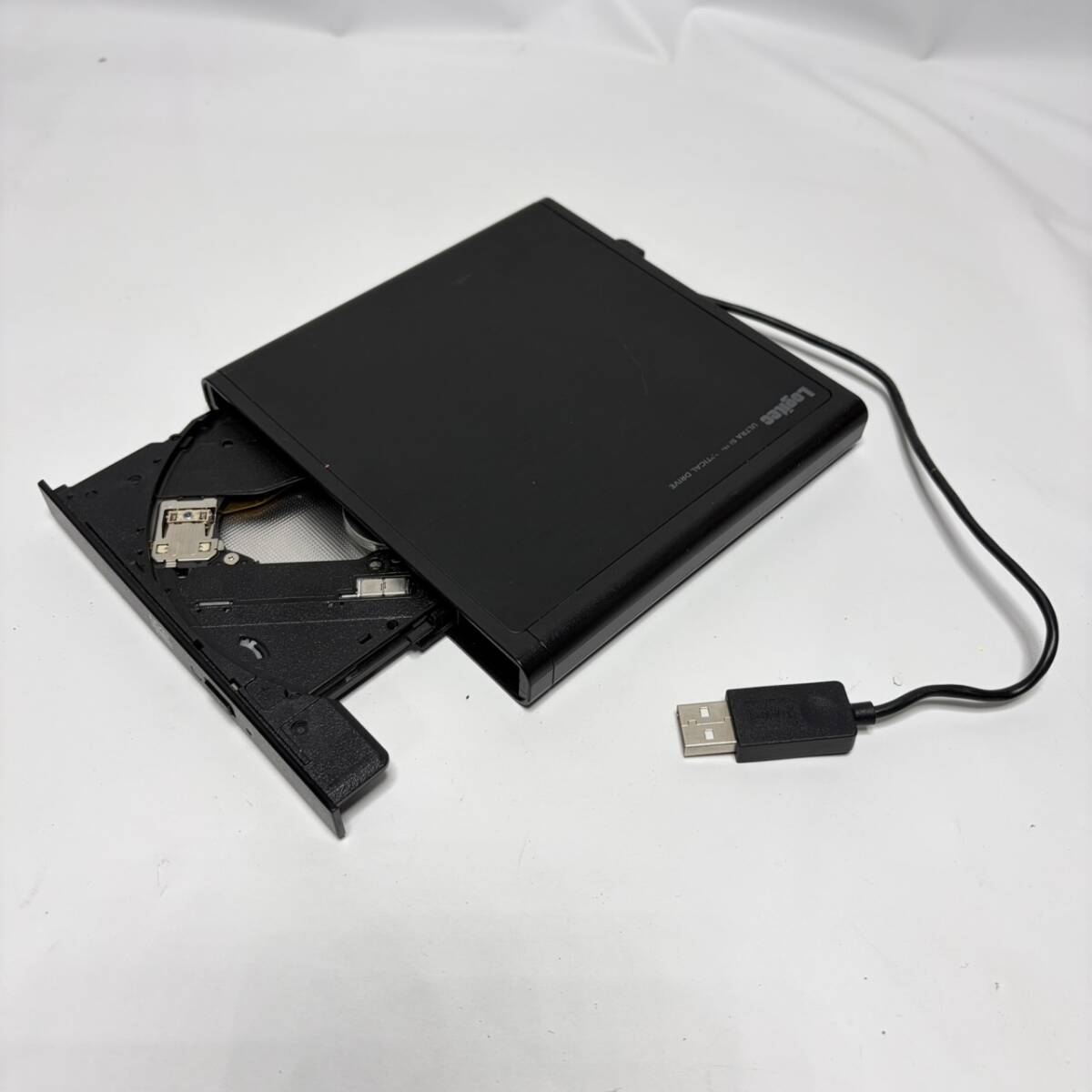 Logitec ロジテック 外付けDVDドライブ LDR-PMJ8U2VBK DVD Multi Drive ★835