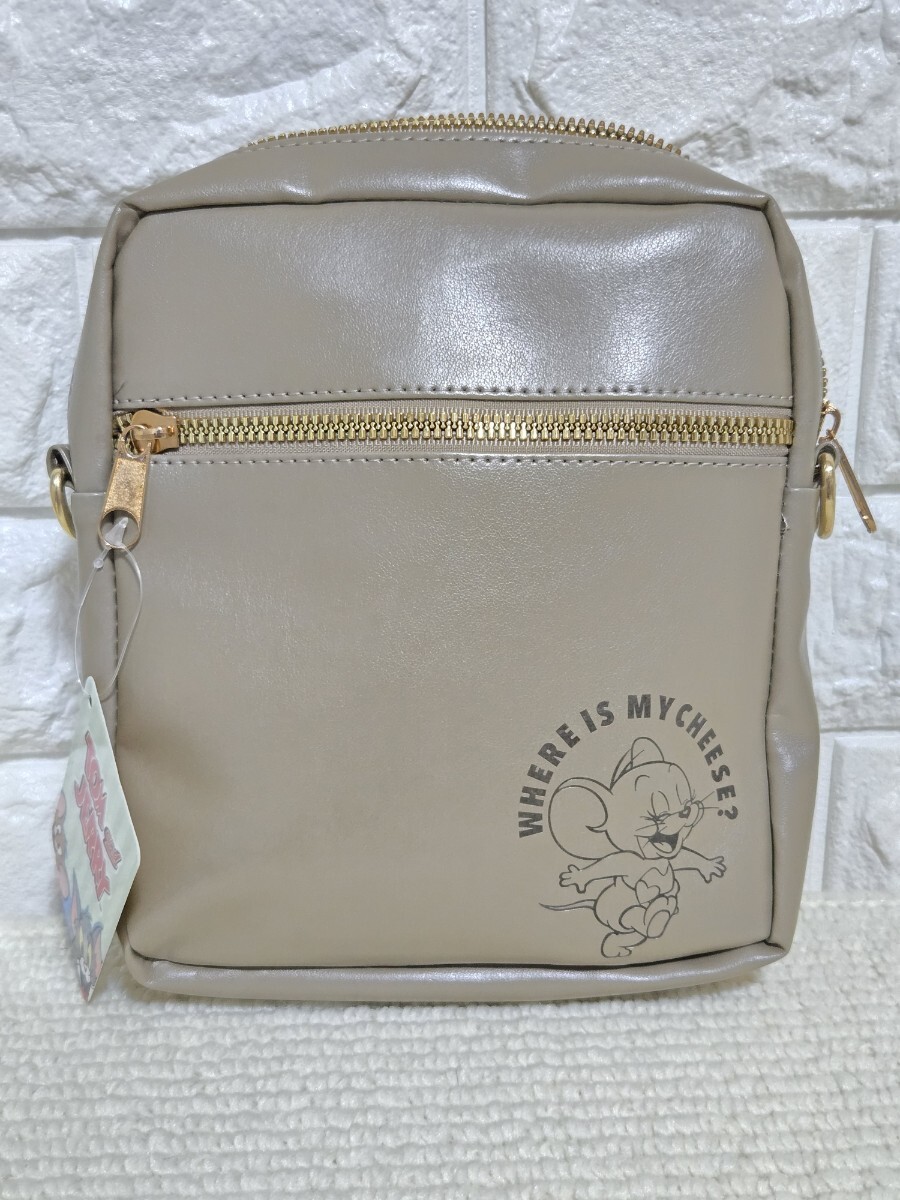トムとジェリー☆ ベージュ ショルダーバッグ　新品