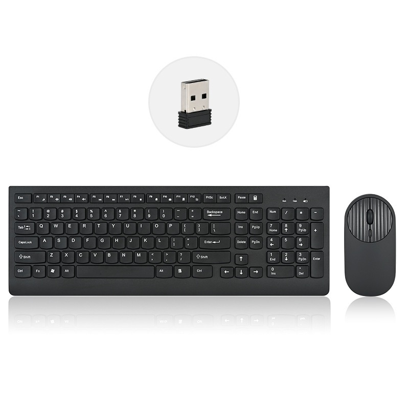 Windows10/11対応 105キー 無線 薄型 マウス キーボード セット パソコン PC USB ワイヤレス スリム