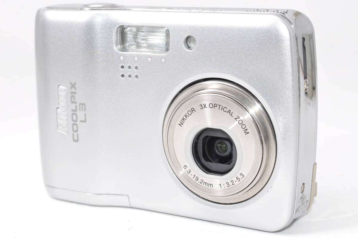 ジャンク扱い ニコン Nikon COOLPIX L3 シルバー ♯A7703