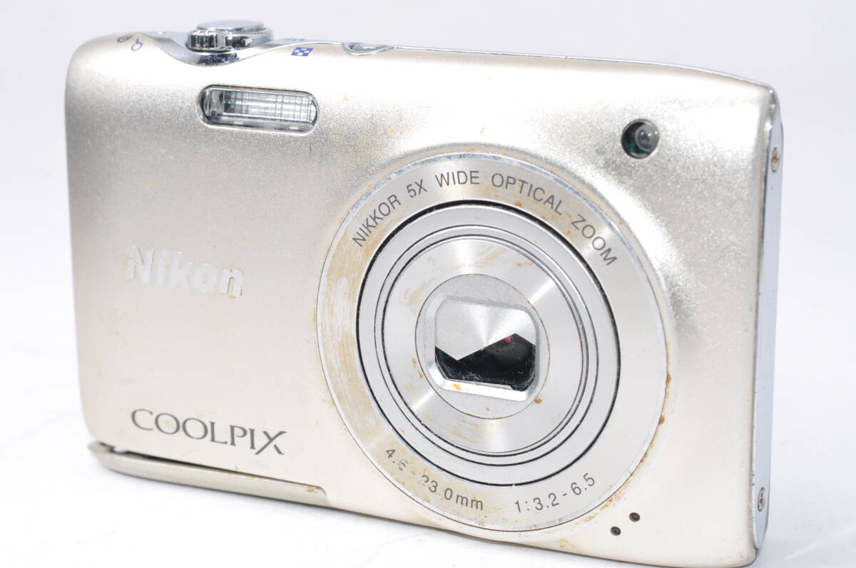 ジャンク扱い ニコン Nikon COOLPIX S3100 ゴールド ♯A7706