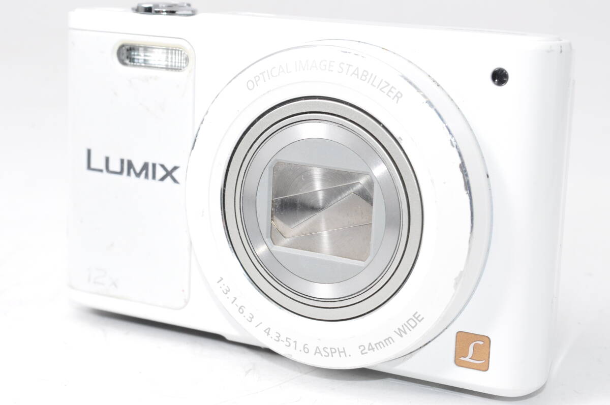 ジャンク扱い パナソニック Panasonic LUMIX DMC-SZ10 ホワイト ♯A7705