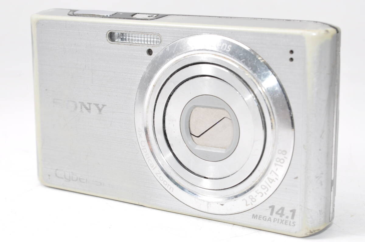 ジャンク扱い ソニー SONY Cyber-Shot DSC-W610 シルバー ♯A7710