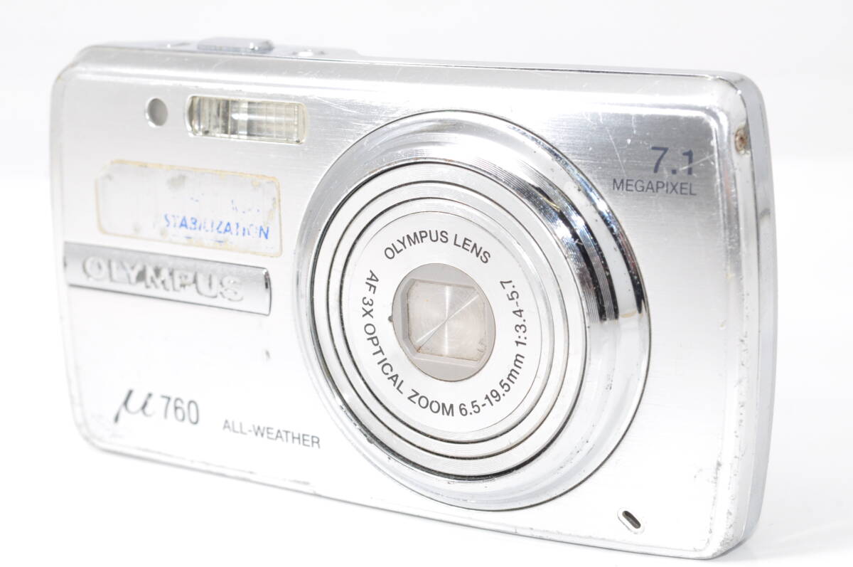 現状品 オリンパス OLYMPUS μ 760 シルバー ♯A7851