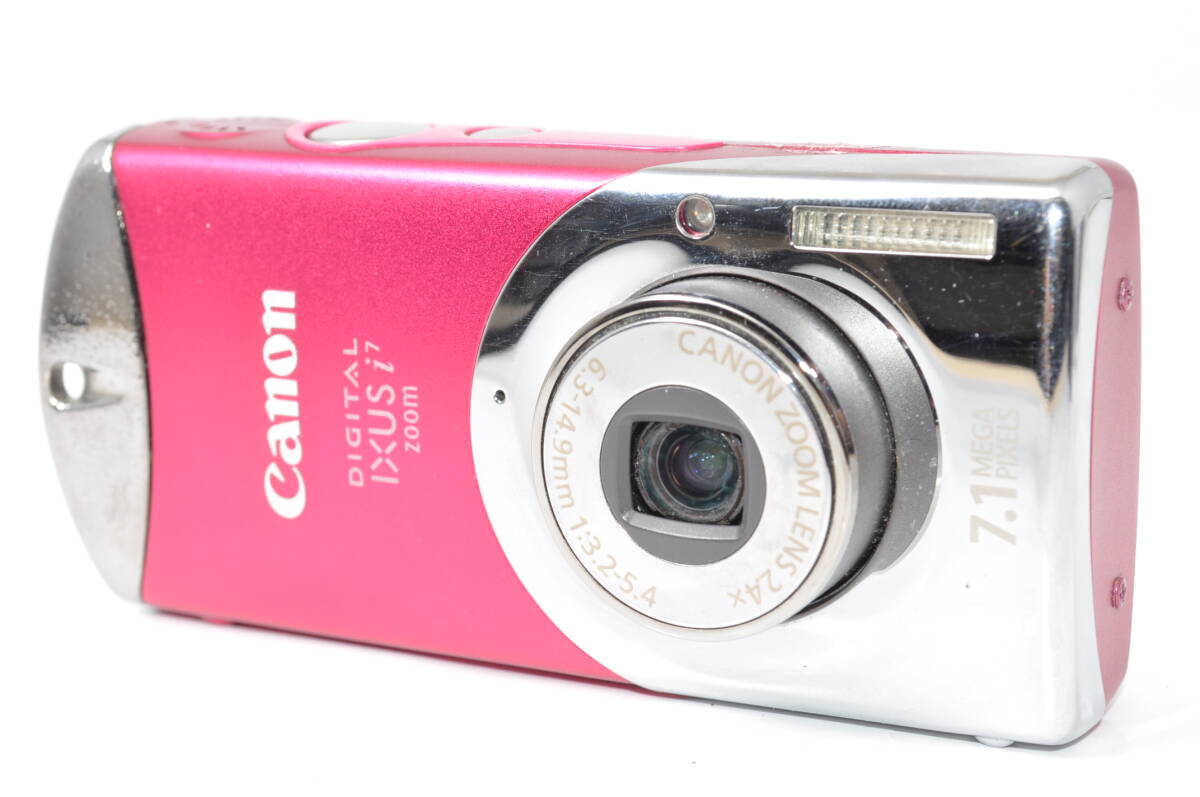 現状品 キャノン CANON IXUS PC1205 【IXY Digital L4】 ピンク ♯A7856
