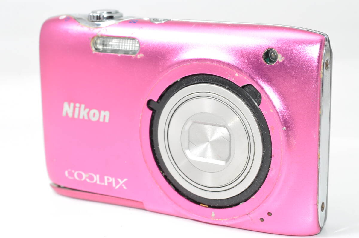 現状品 ニコン Nikon COOLPIX S3100 ピンク ♯A7855