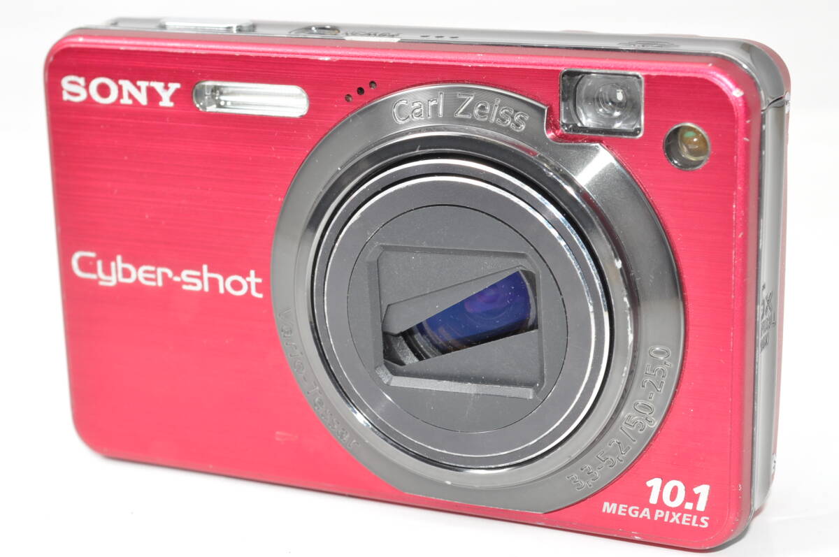 現状品 ソニー SONY Cyber-Shot DSC-W170 レッド ♯A7863