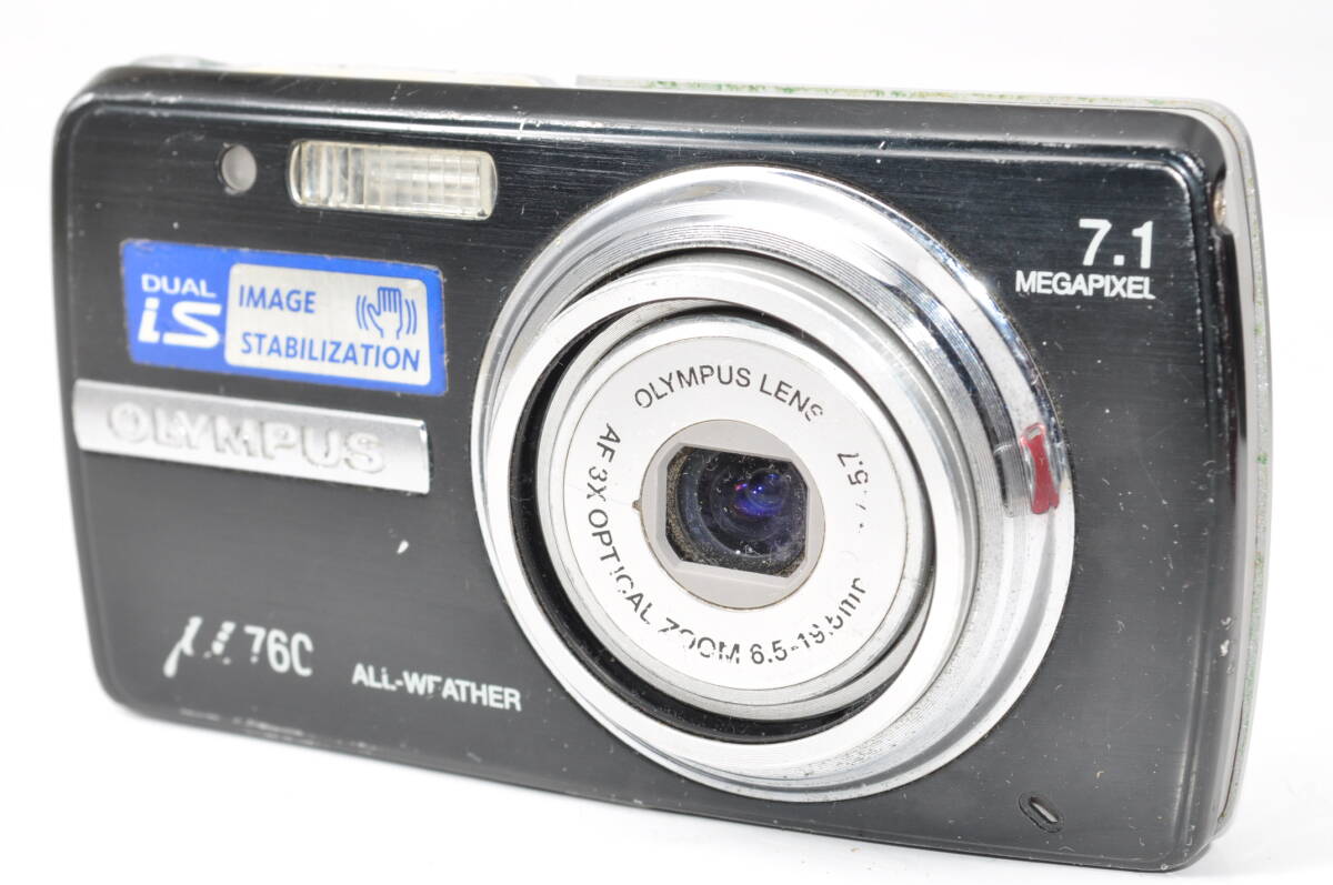 ジャンク品 オリンパス OLYMPUS μ 760 ブラック ♯A7874