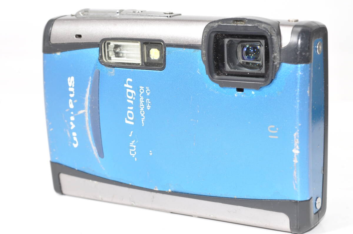 現状品 オリンパス OLYMPUS TOUGH-6000 ブルー ♯A7876