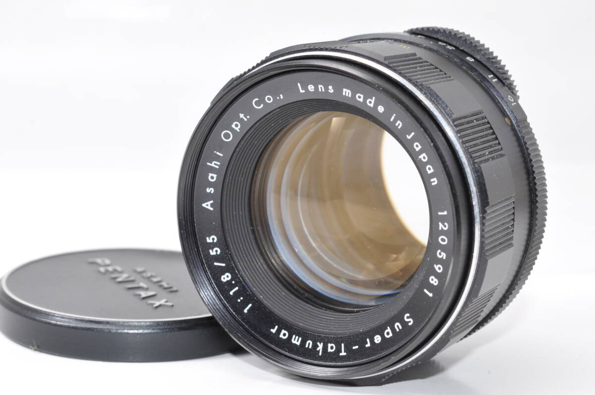 良好レンズ ペンタックス PENTAX Super-Takumar 55mm F1.8 ♯A8316