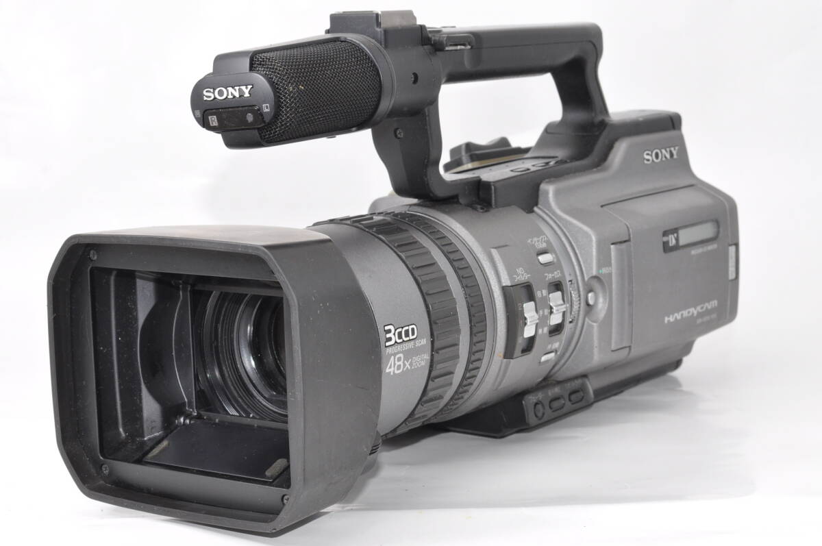 現状品 SONY DCR-VX2100 業務用ビデオカメラ ♯6075