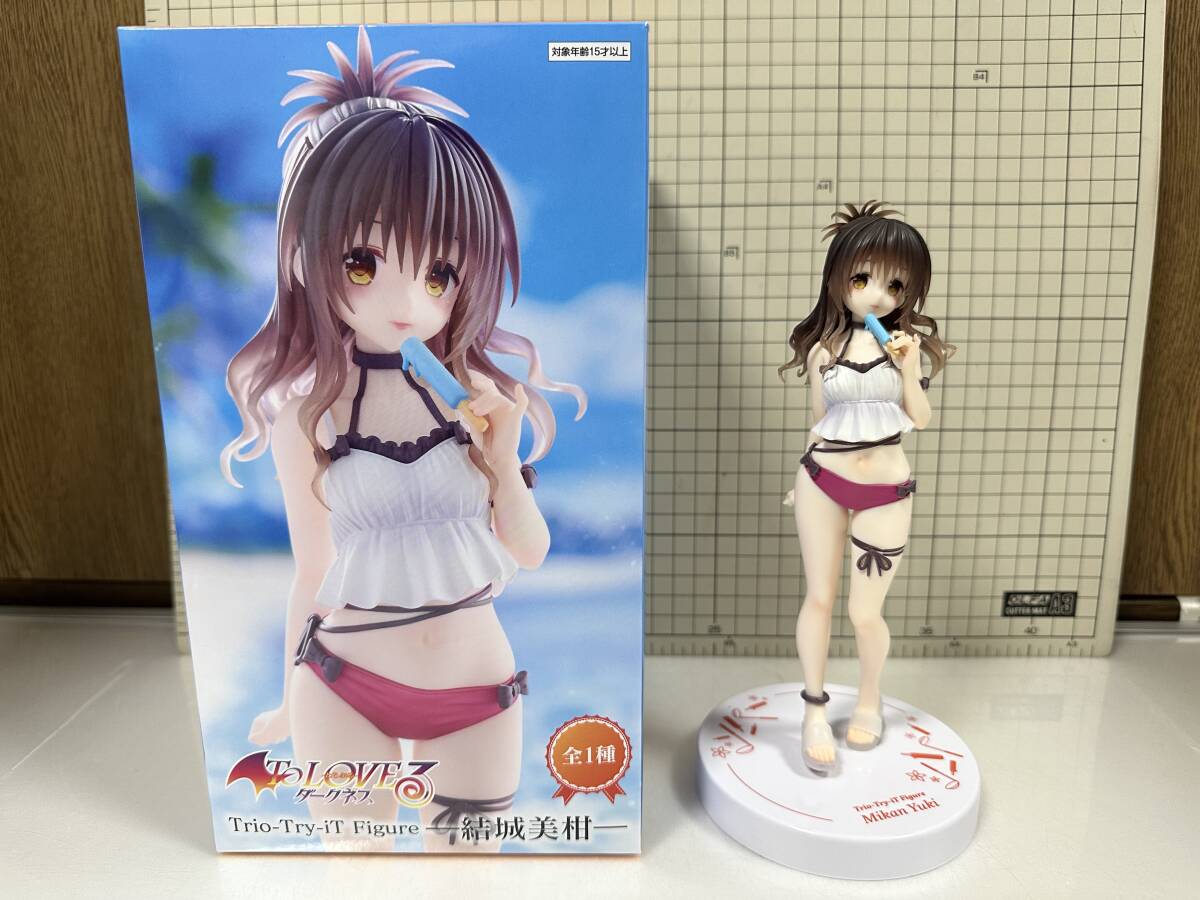 ToLOVEる ダークネス Trio-Try-iT Figure　結城美柑　水着　フィギュア　プライズ　とらぶる　トラブル　妹　