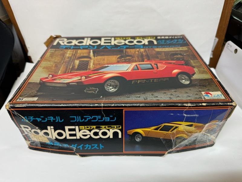シンセイ ラジオエレコン デトマンパンテーラ GTSスペシャル 4チャンネルフルアクション ラジコン USED です